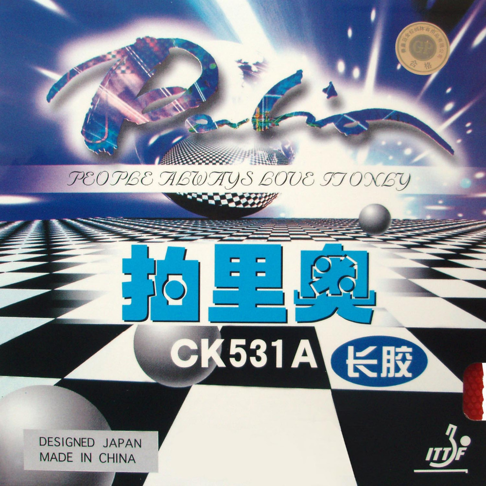 Table Tennis Japanese - Palio Offizieller CK531A Langnoppiger Tischtennisbelag für
