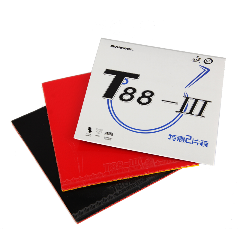 Table Tennis Club - 1 Rot 1 Schwarz Original SANWEI