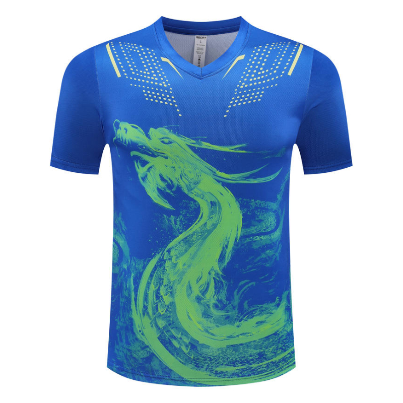 Table Tennis China - Drachen-Tischtennis-T-Shirt für Herren Ne Ramos 2025,