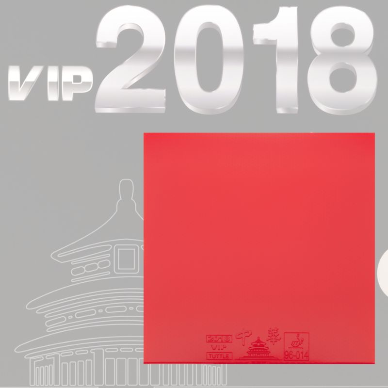 Table Tennis Drawing - TUTTLE VIP 2018 CHINA Tischtennis-Gummi, einzigartiger