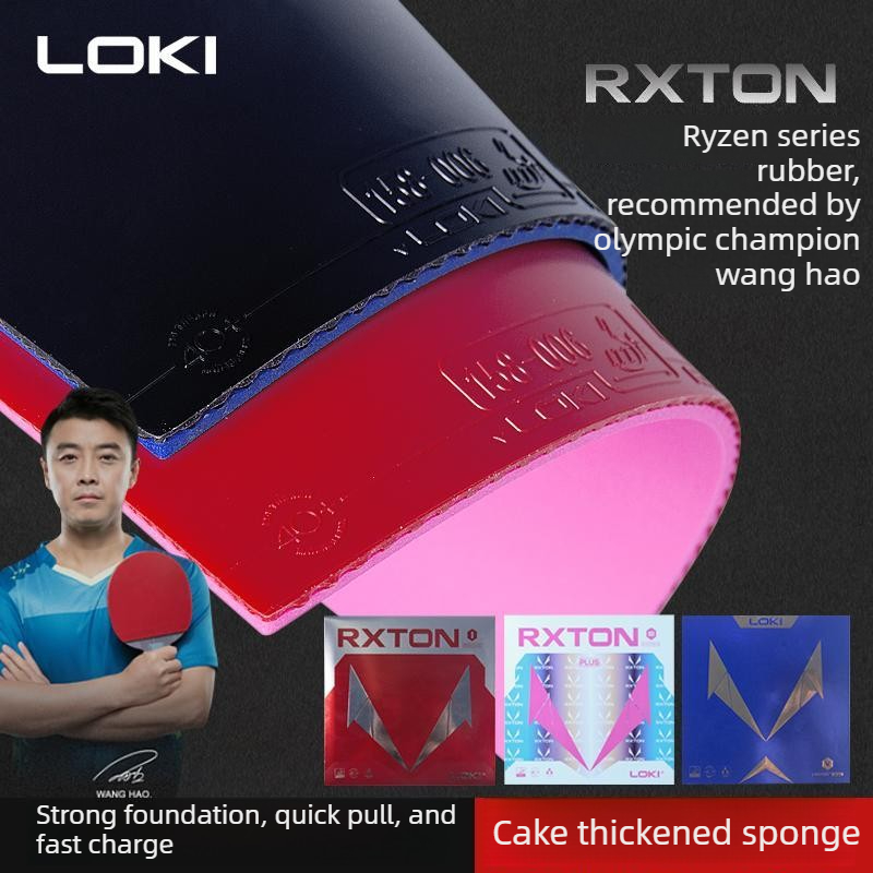 Table Tennis Club - Original LOKI RXTON 1 Tischtennisgummi Klebrige