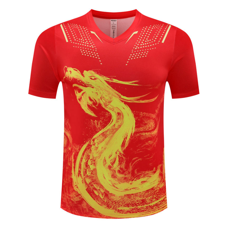 Drachen-Tischtennis-T-Shirt fü – Table Tennis China Bewertung und Preis