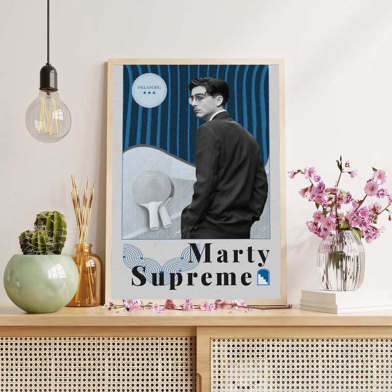 Marty Supreme Tischtennis-Spor – Table Tennis Drawing Bewertung und Preis