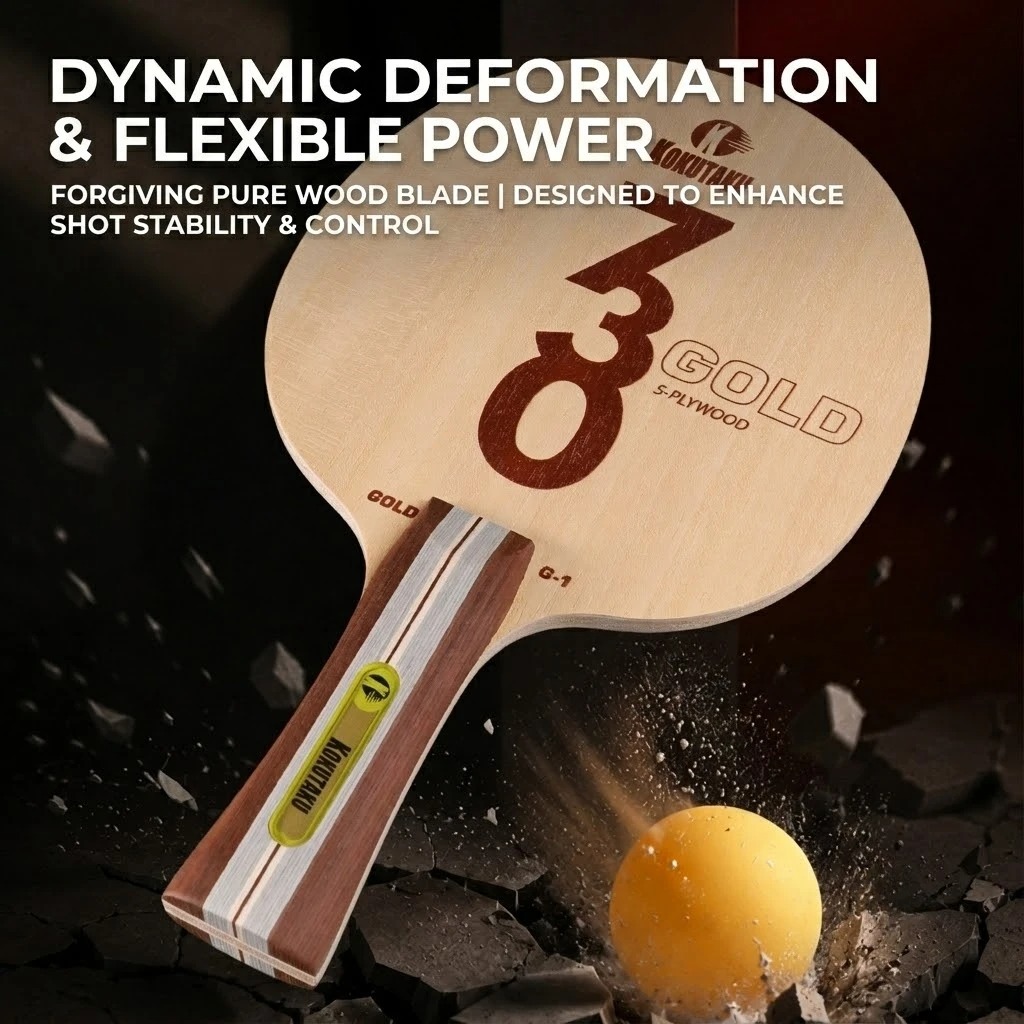 Kokutaku Tischtennisschläger F – Table Tennis Japanese Bewertung und Preis