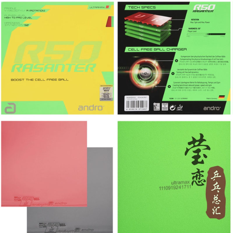 Andro Rasanter R45 47 50 C45 4 – Table Tennis Club Bewertung und Preis