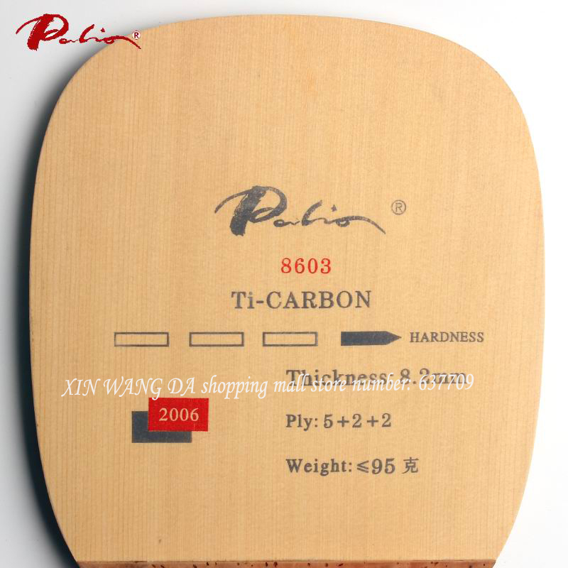 Original Palio 8603 Titan-Carb – Table Tennis Japanese Bewertung und Preis
