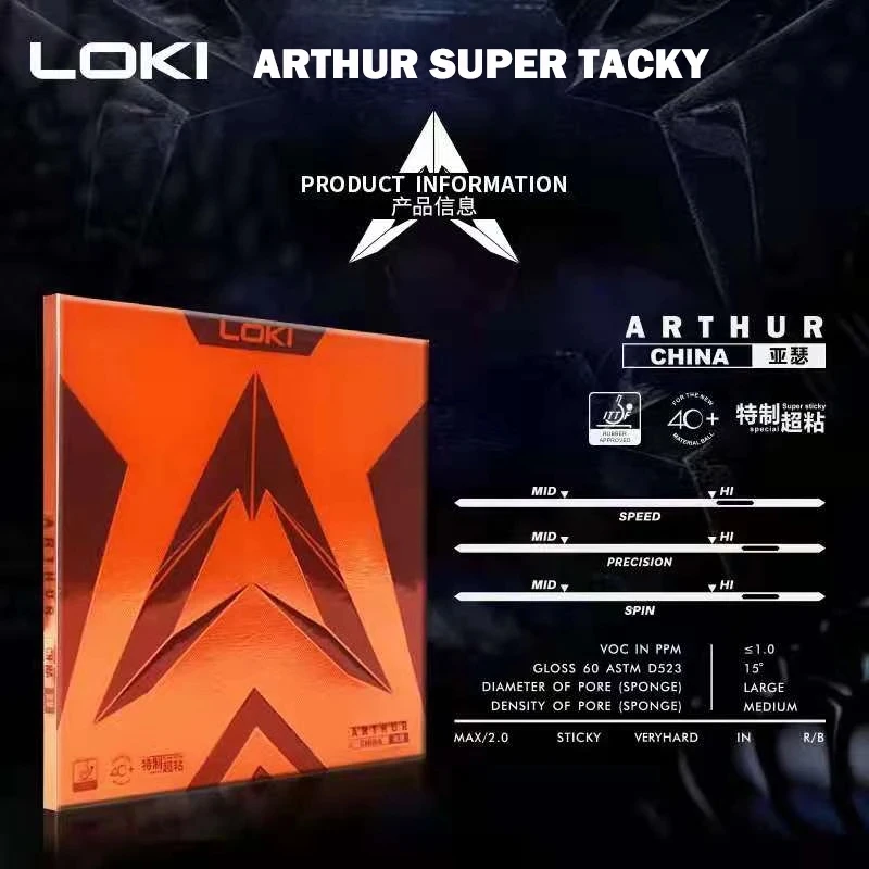 Original loki arthur europa/as – Table Tennis China Bewertung und Preis