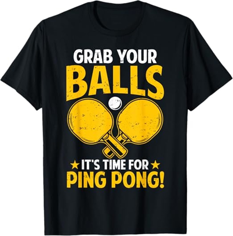 Voller Druck Ping Pong T-shirt – Table Tennis China Bewertung und Preis